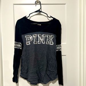 Victoria’s Secret pink bling tee